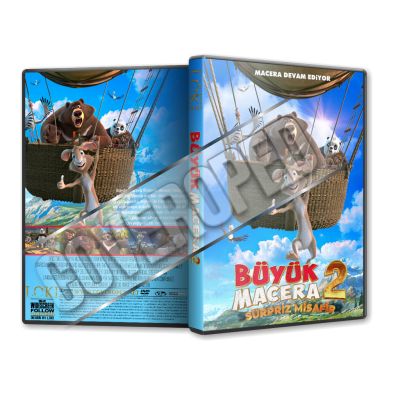 Büyük Macera 2 Sürpriz Misafir - 2022 Türkçe Dvd Cover Tasarımı